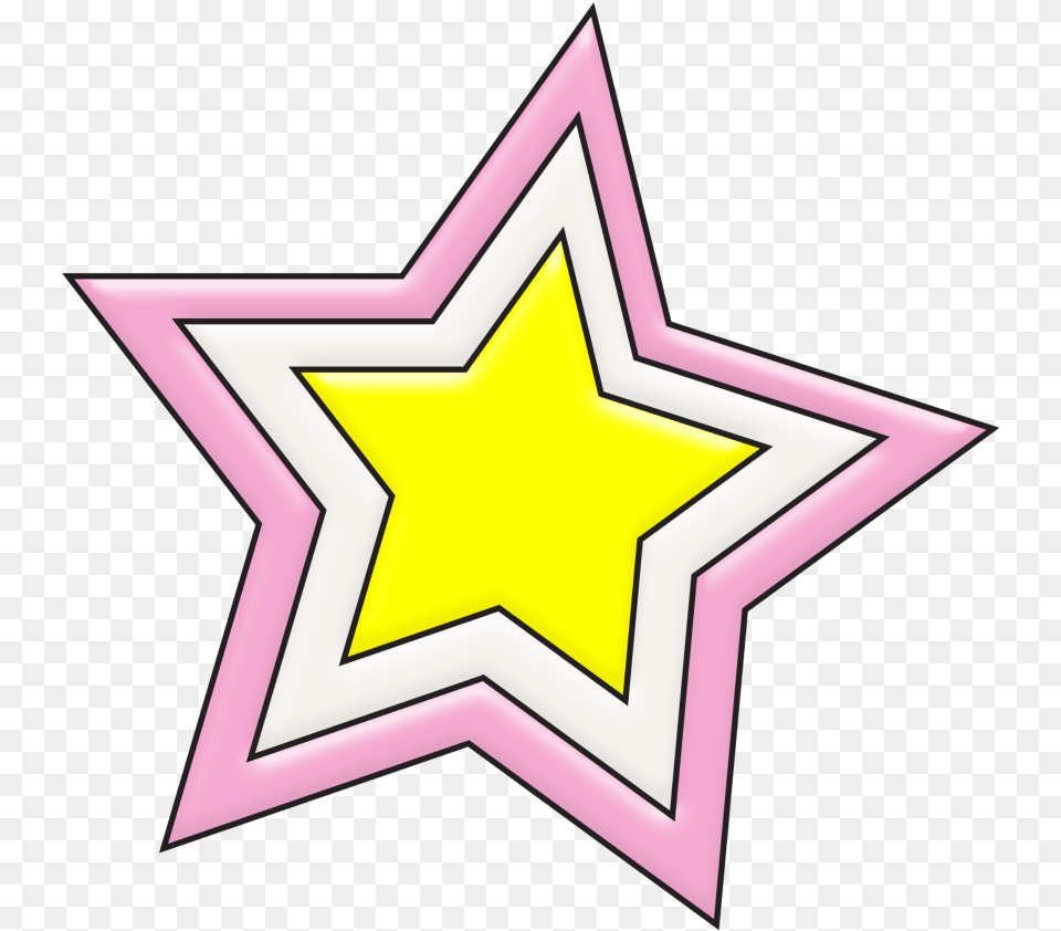 Mq Pink Star Stars Hnh Nh Vc T, Star Symbol, Symbol, Cross Png Image
