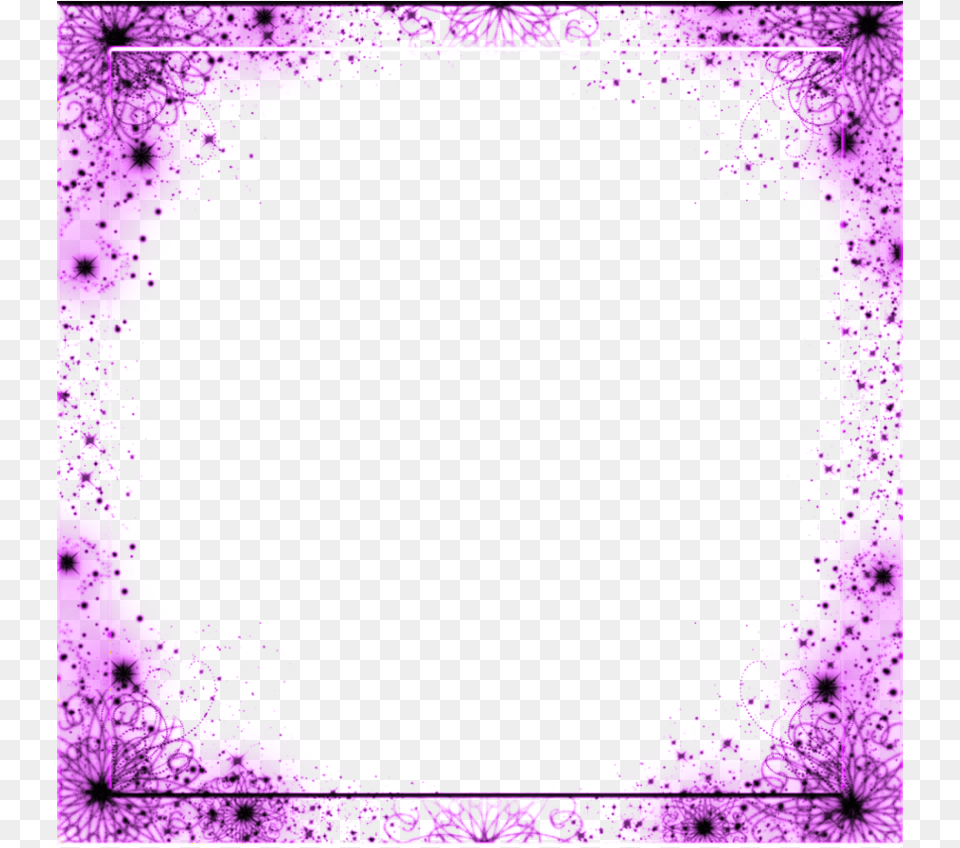 Mq Purple Glitter Frame Frames Border Borders Purple And Pink Border, Stain, Art, Graphics Png Image