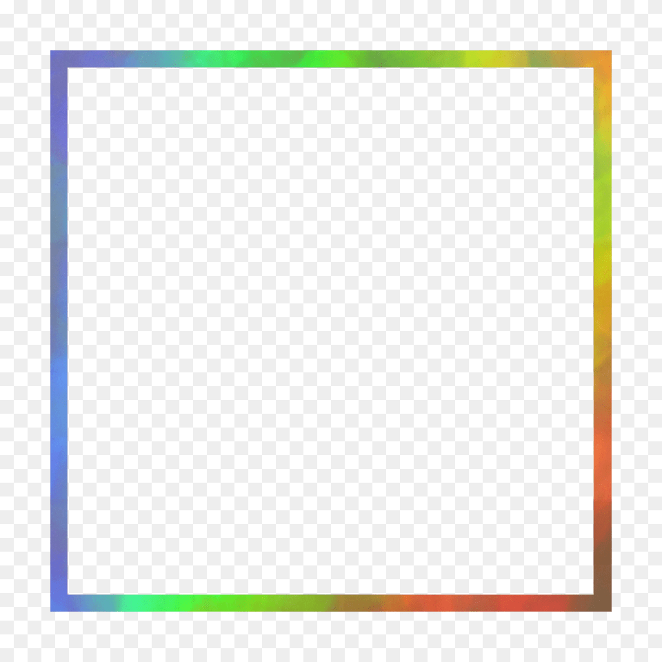 Mq Rainbow Frame Frames Border Borders, Blackboard Free Png