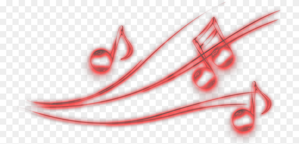 Mq Red Music Note Neon Slope, Smoke Pipe, Maroon Free Transparent Png