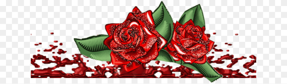 Mq Red Roses Border Borders Flowers Hybrid Tea Rose, Art, Flower, Graphics, Plant Free Png Download