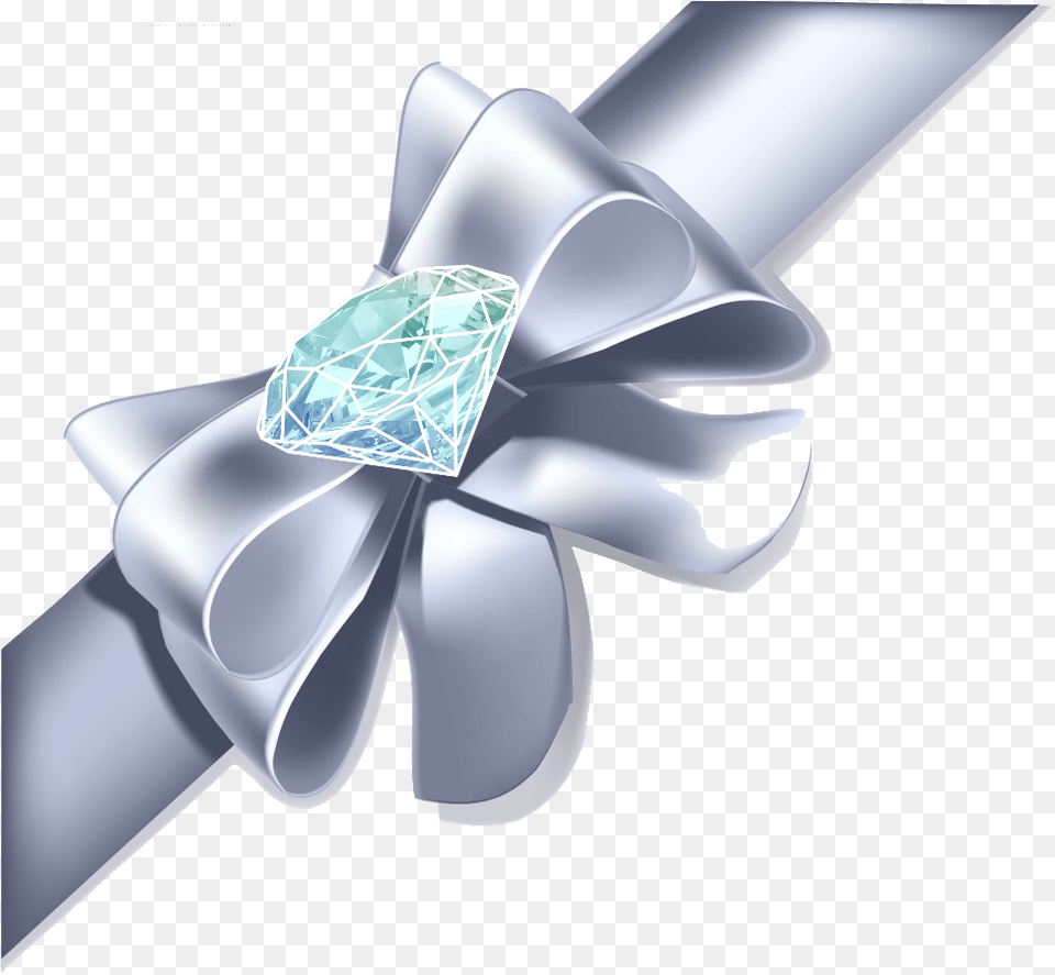 Mq Silver Bows Bow Ribbons Ribbon Diamond Birthday Balloon And Ribbon, Accessories, Appliance, Ceiling Fan, Device Free Transparent Png
