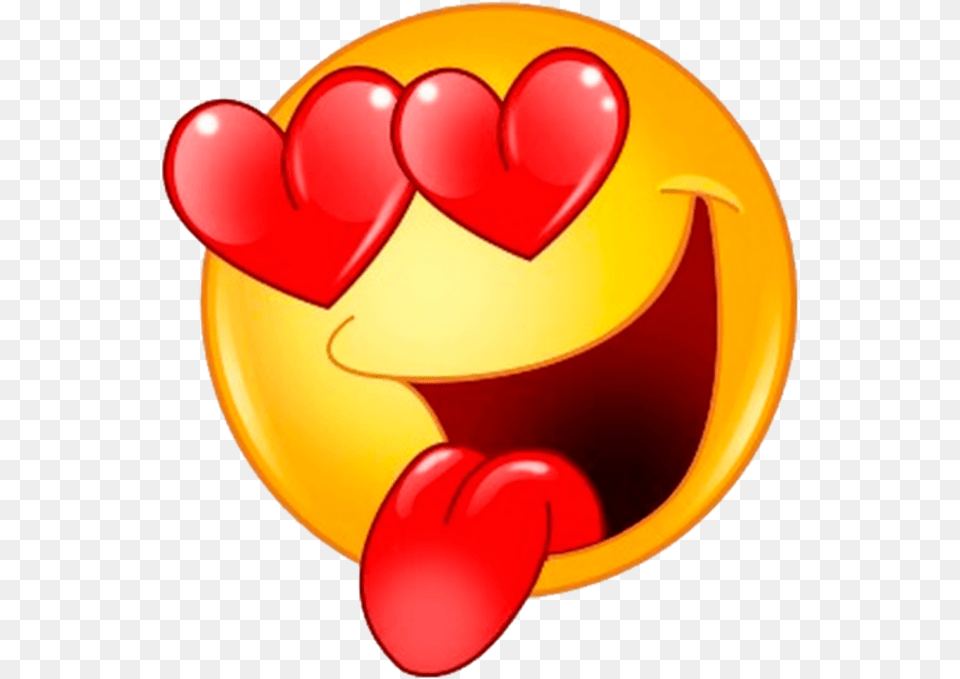 Mq Smiley In Love Gif, Balloon Png