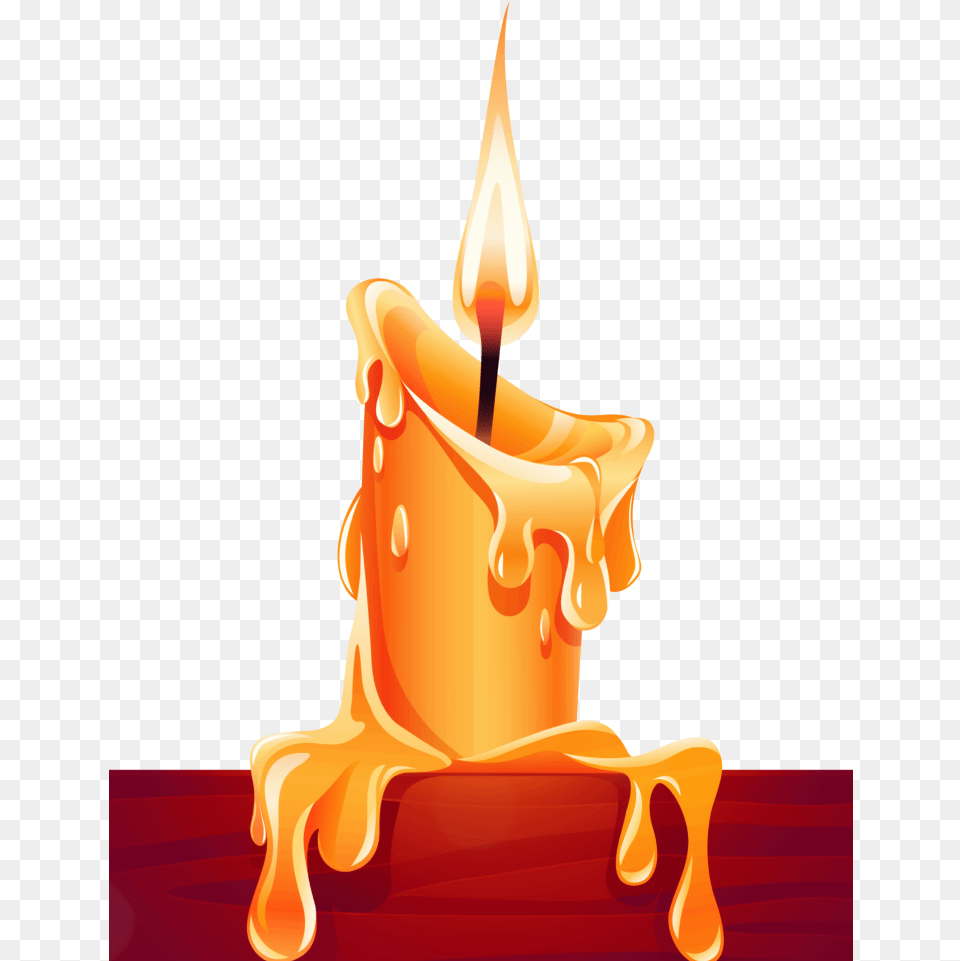 Mq Sticker Svet Ot Svechi Risunok, Fire, Flame, Candle Free Png