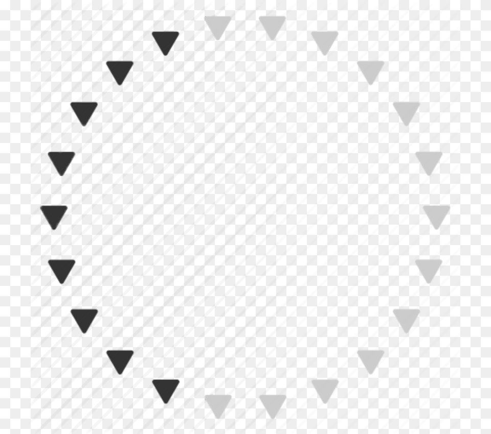 Mq Triangles Cirlce Round Geometry Blackandwhite Circle, Home Decor Free Transparent Png