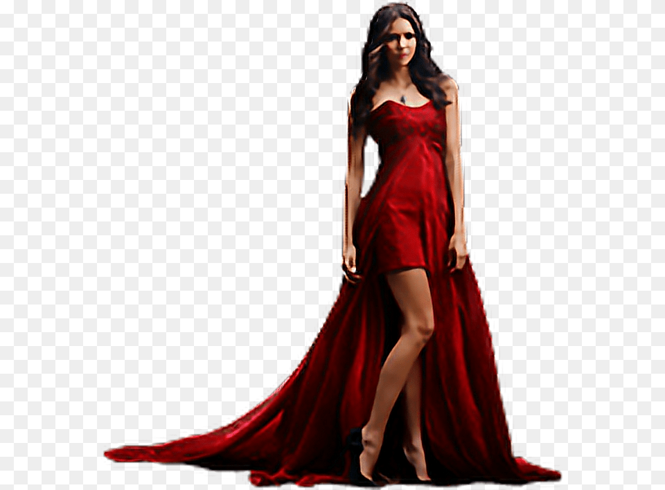 Mq Vampirediaries Selinakyle Vampire Red Dress Vampire Diaries Saison, Clothing, Evening Dress, Fashion, Gown Free Png Download