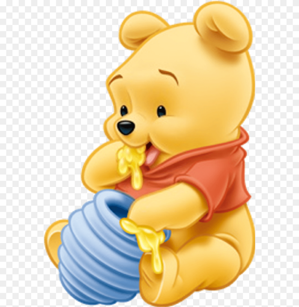Mq Winnie Winniethepooh Disney Baby Winnie The Pooh Baby, Toy, Person, Rattle Png