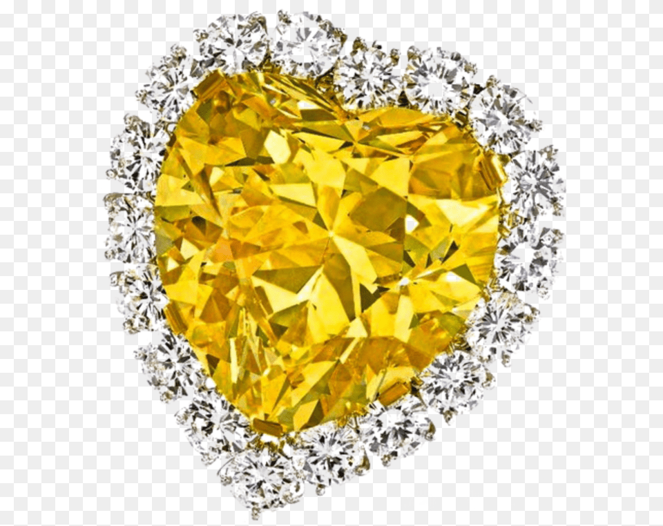Mq Yellow Diamond Diamonds Heart Hearts Diamond, Accessories, Gemstone, Jewelry, Chandelier Free Png