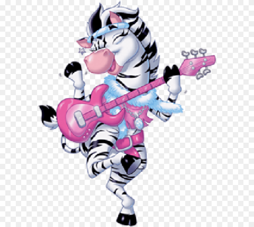 Mq Zebra Dancing Cartoons Dance Zebras Dancing Clipart, Baby, Person, Guitar, Musical Instrument Png