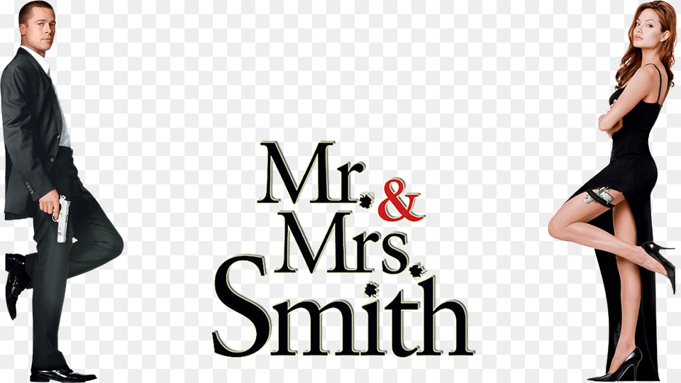 Mr Amp Mrs Smith Image Mr Amp Mrs Smith Dvd, High Heel, Clothing, Suit, Shoe Free Transparent Png