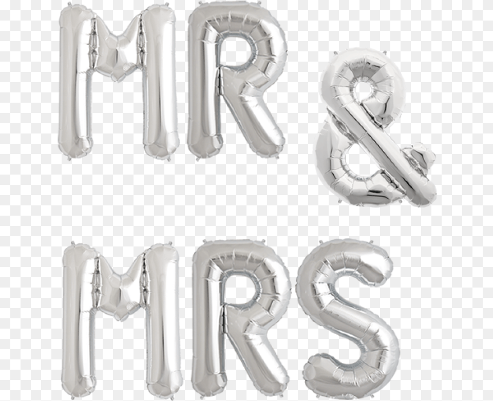 Mr And Mrs Helium Balloons, Text, Number, Symbol Free Png