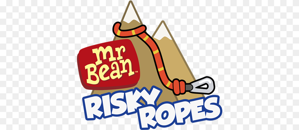 Mr Bean Risky Ropes Logo Mr Bean Risky Ropes, Dynamite, Weapon Png