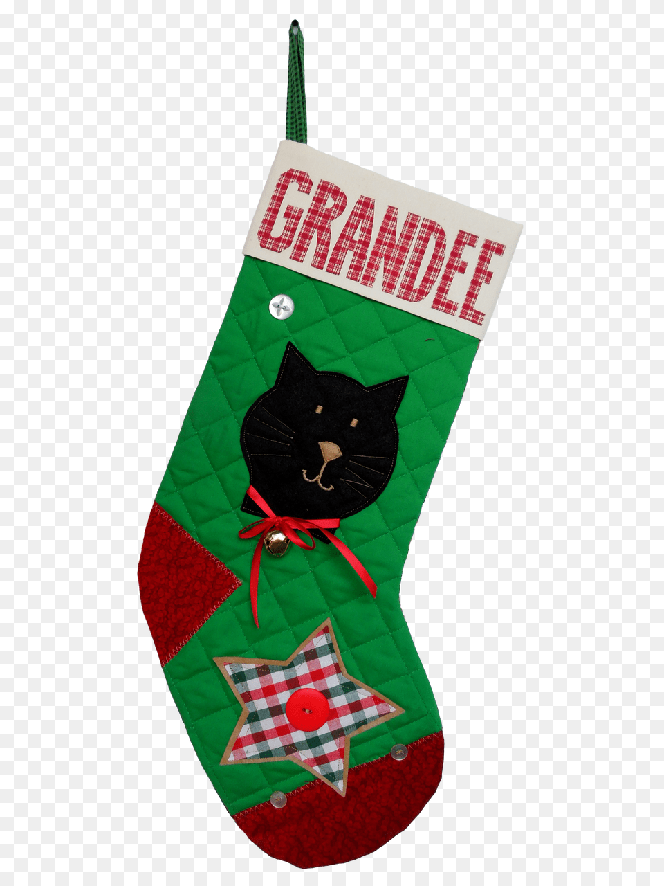 Mr Big Cat, Stocking, Hosiery, Clothing, Christmas Decorations Png Image