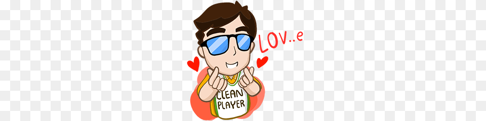 Mr Cleanplayer Line Stickers Line Store, Accessories, Sunglasses, Baby, Person Free Transparent Png