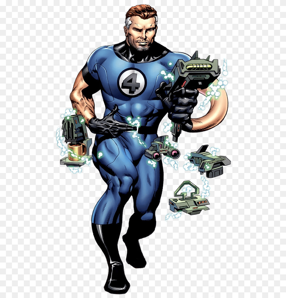 Mr Fantastic Picture Marvel Reed Richards, Adult, Male, Man, Person Png