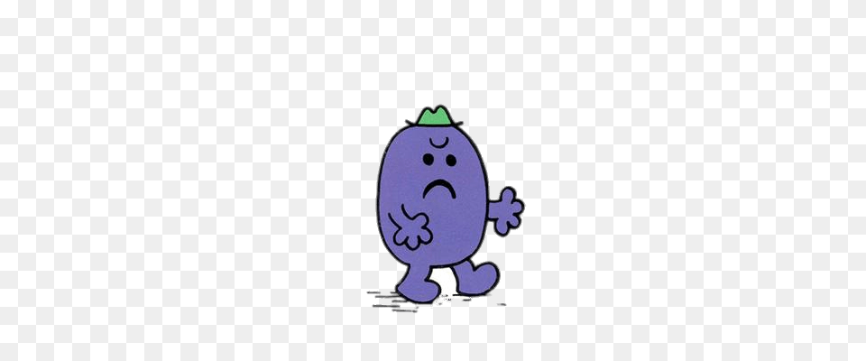 Mr Grumble, Cartoon, Purple, Food, Produce Free Transparent Png