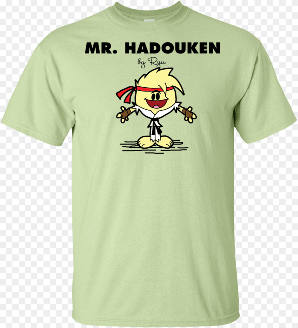 Mr Hadouken T Shirt T Shirt, Clothing, T-shirt, Baby, Person Free Transparent Png