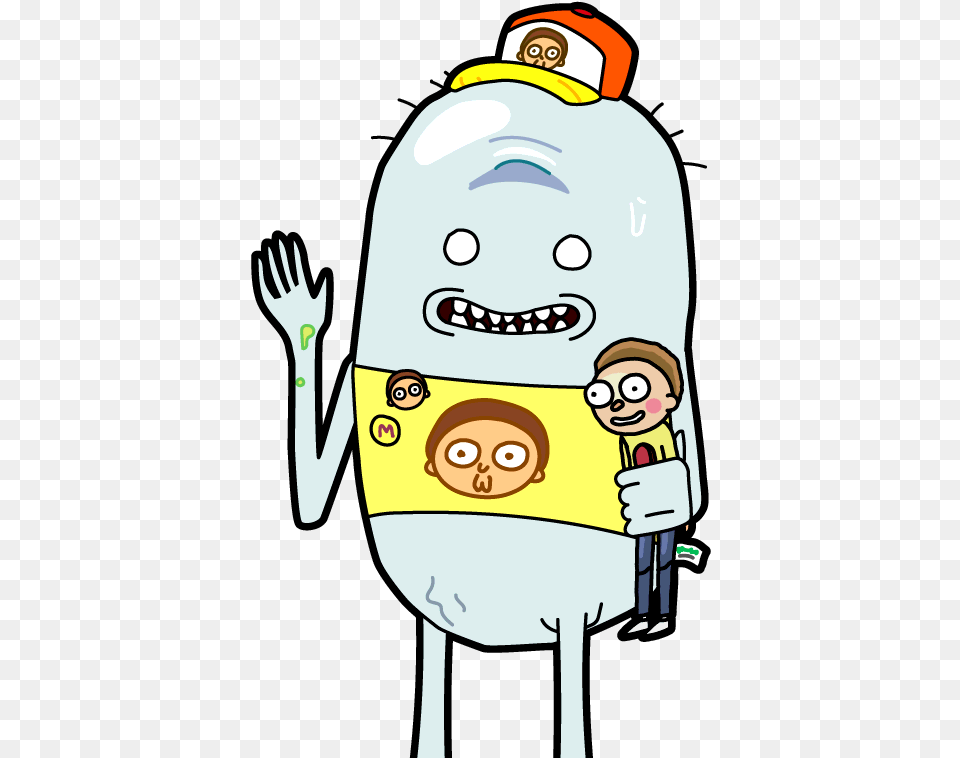Mr Jellybean Rick And Morty Mr Jelly Bean, Cutlery, Fork, Baby, Person Png