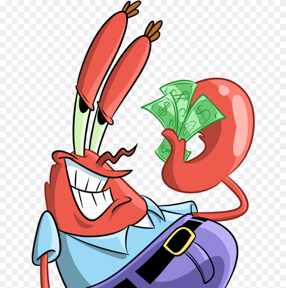 Mr Krabs, Baby, Person, Cartoon Free Transparent Png