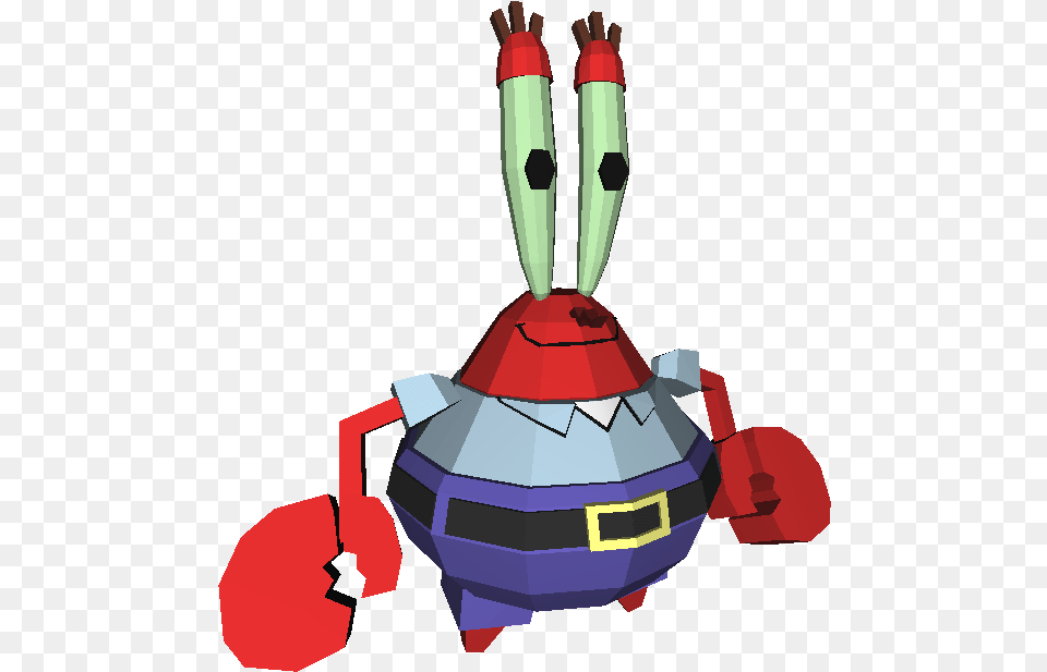 Mr Krabs 3d Model, Dynamite, Weapon Png