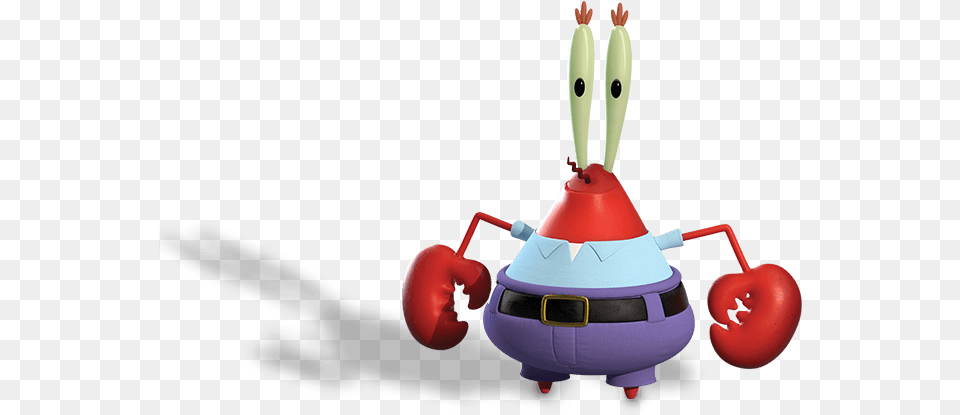 Mr Krabs Out Of Water Render 01 Mr Krabs, Device, Grass, Lawn, Lawn Mower Free Png