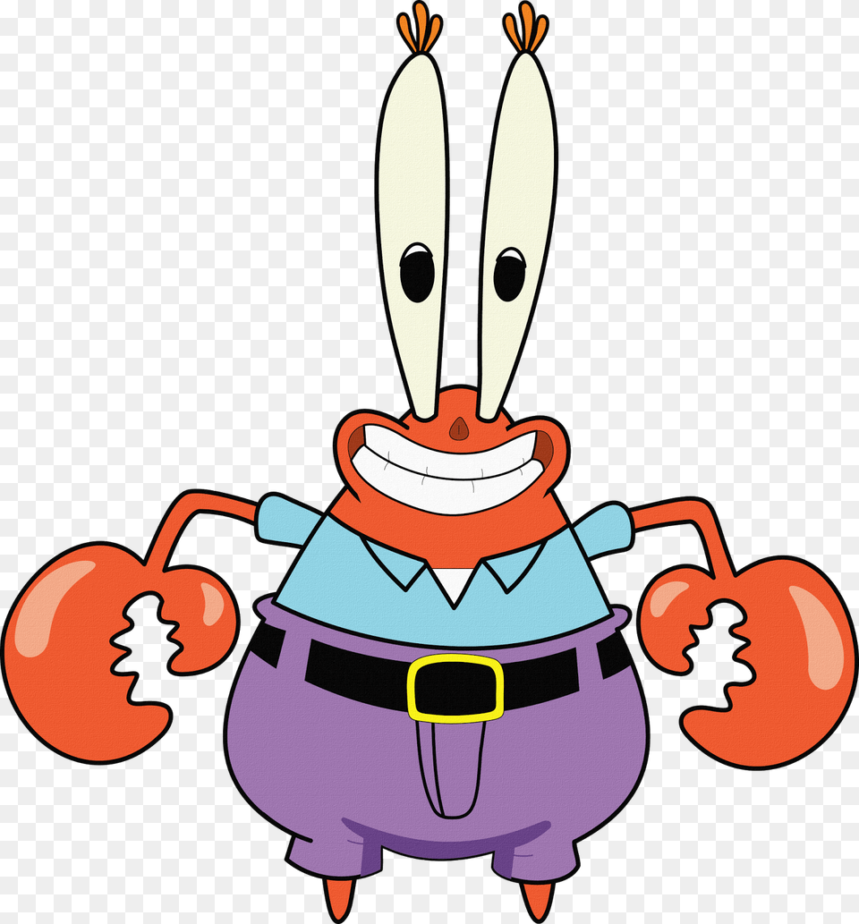 Mr Krabs Spongebob Squarepants Mr Krabs, Baby, Person, Cartoon Png Image