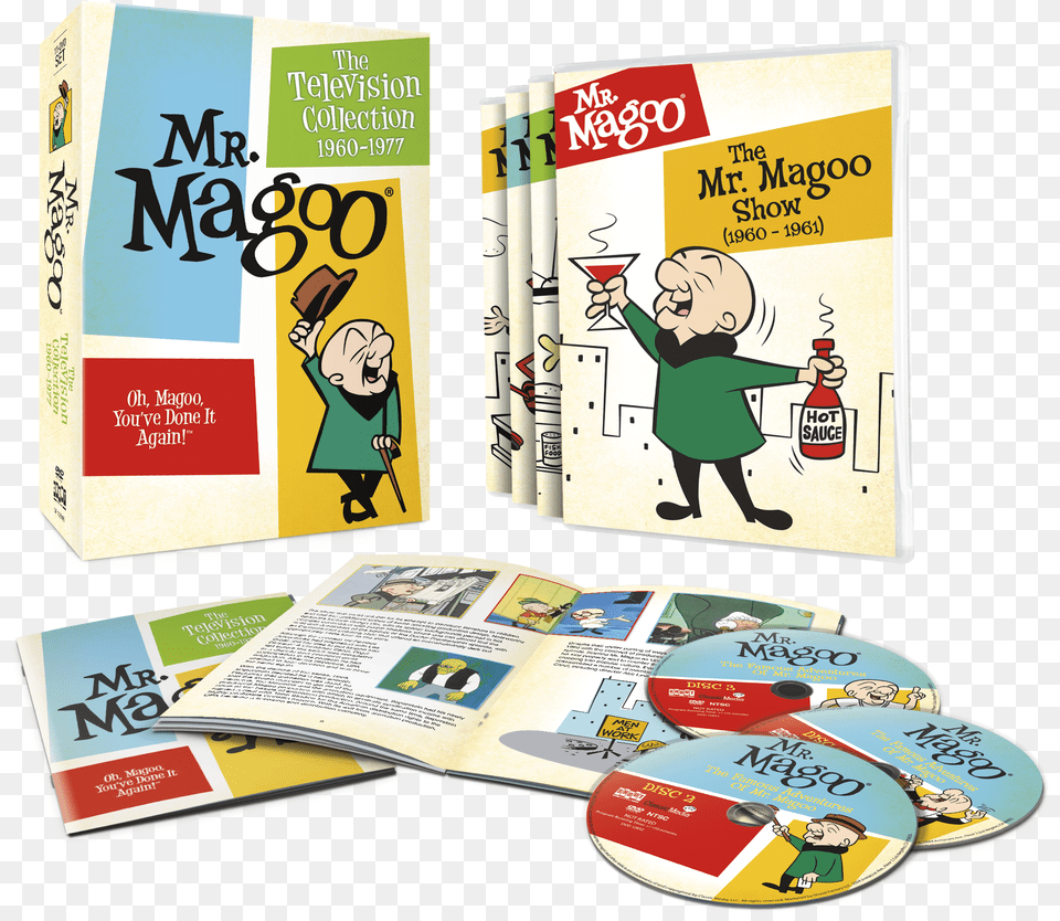 Mr Magoo, Advertisement, Book, Publication, Person Free Png