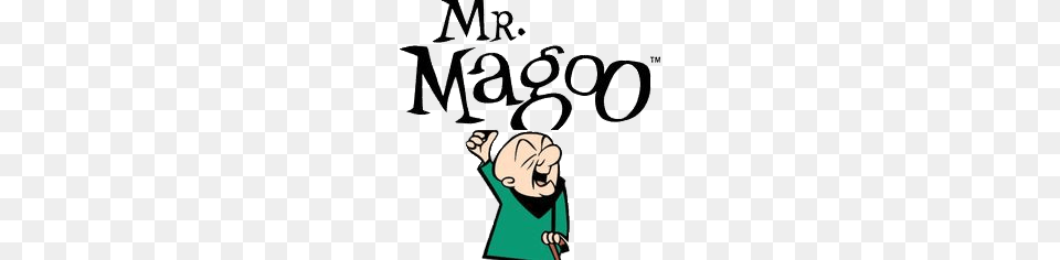 Mr Magoo Logo, Green, Book, Publication, Person Free Png Download