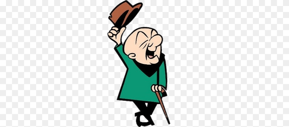 Mr Magoo Takes Off Hat, Cleaning, Person, Cartoon, Face Free Transparent Png