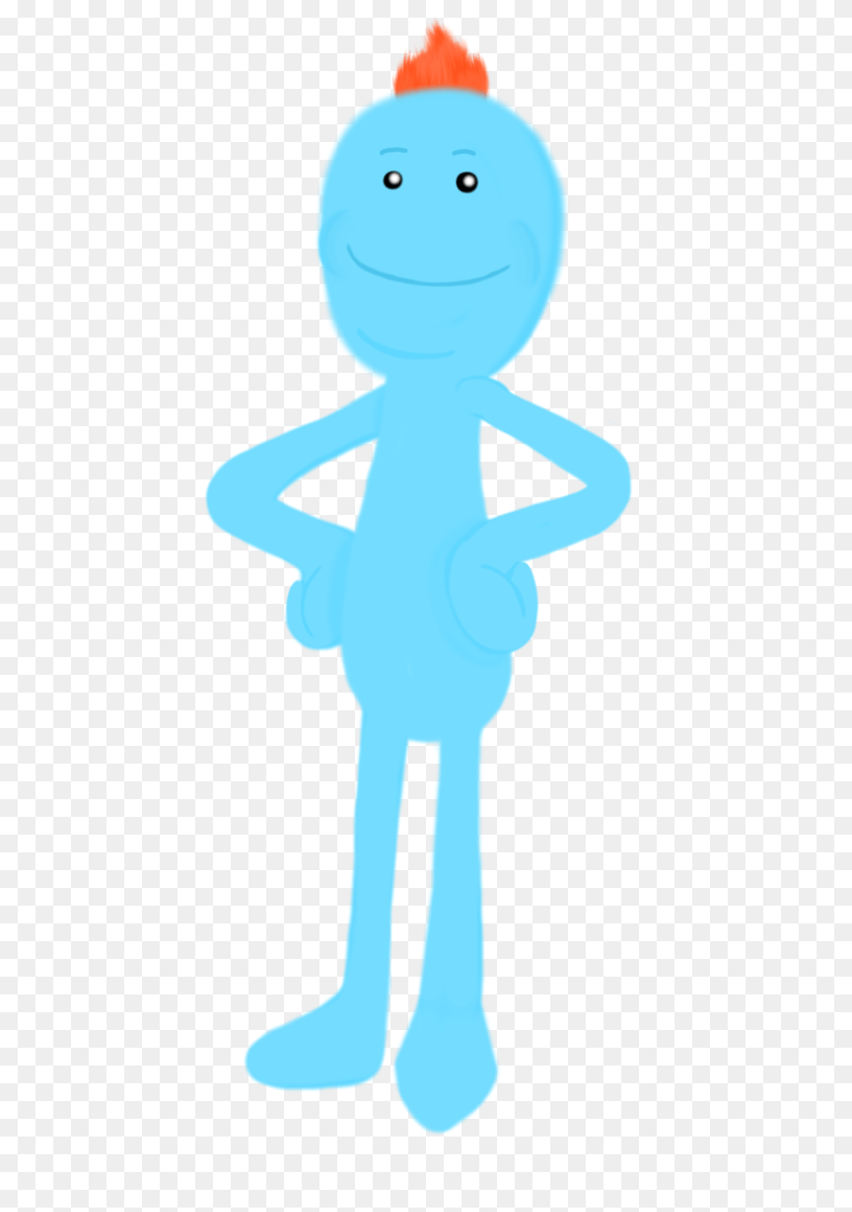 Mr Meeseeks, Alien, Baby, Person, Plush Png