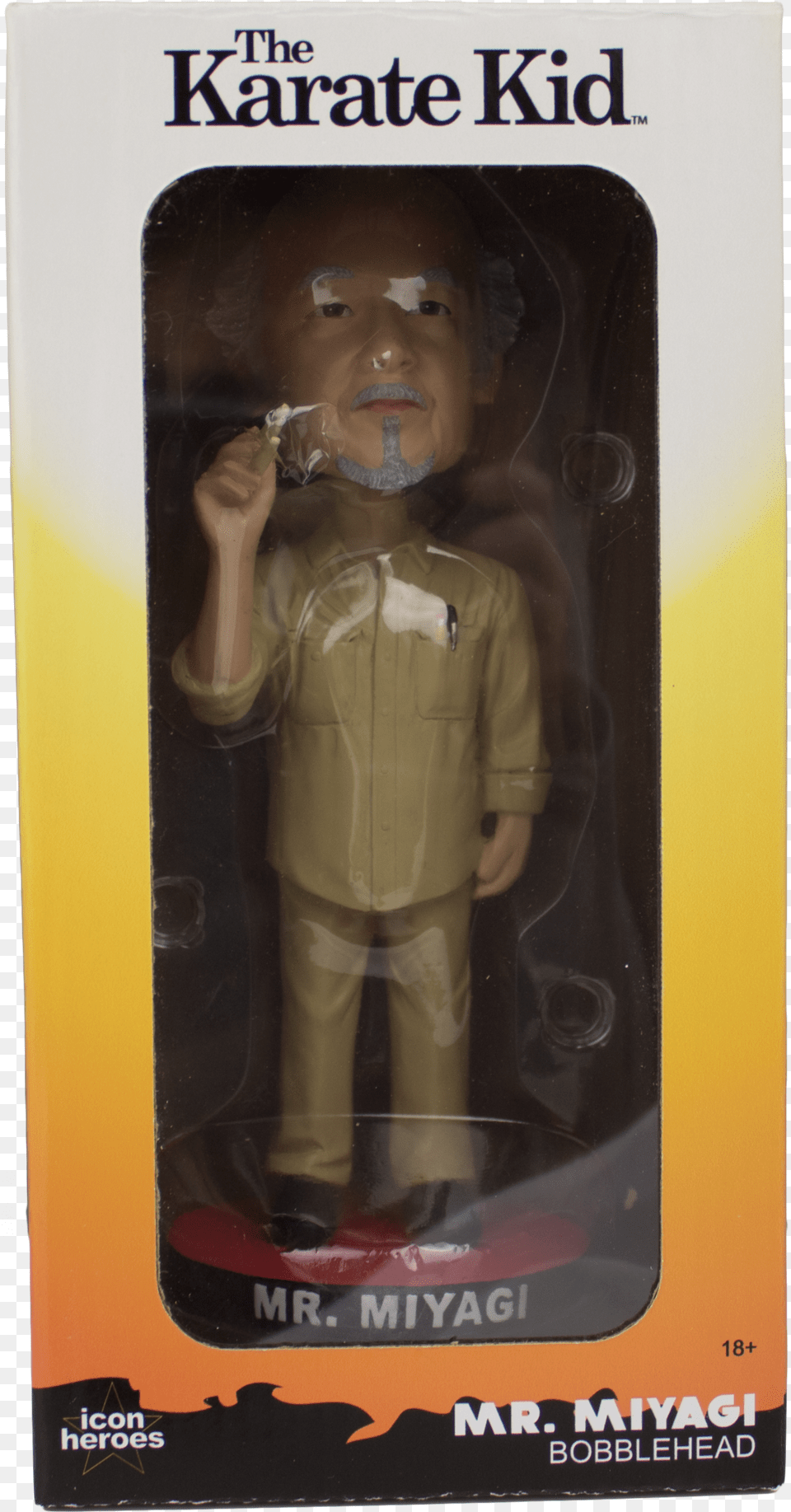 Mr Miyagi Figurine, Clothing, Coat, Boy, Child Png Image