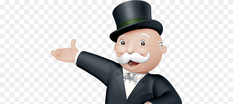 Mr Monopoly Banker Close Up, Formal Wear, Baby, Clothing, Suit Png