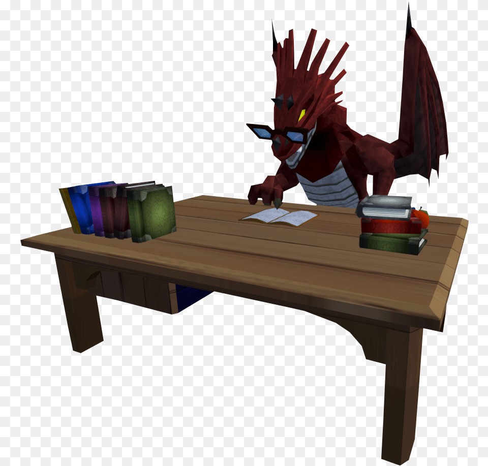 Mr Mordaut The Runescape Wiki Dragon, Coffee Table, Furniture, Table, Desk Free Png Download