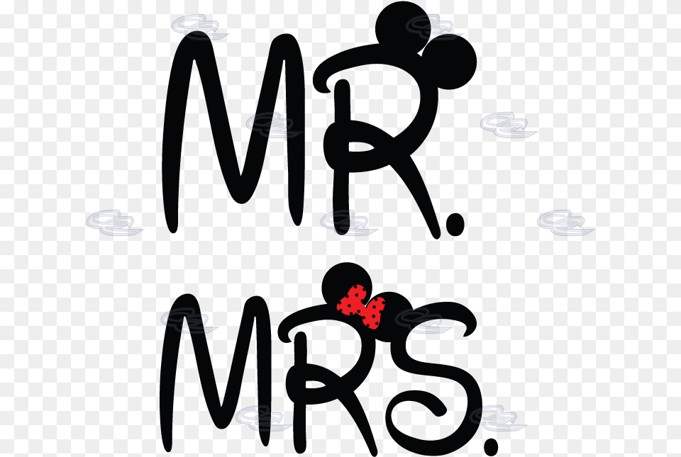 Mr Mrs Disney Logo Mr Y Mrs Mickey Mouse, Text Free Png Download