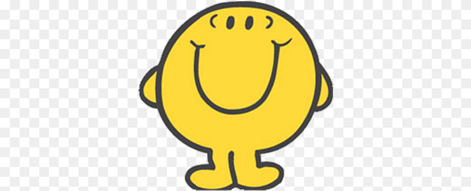 Mr My Happy Mr Men, Sticker, Symbol Png