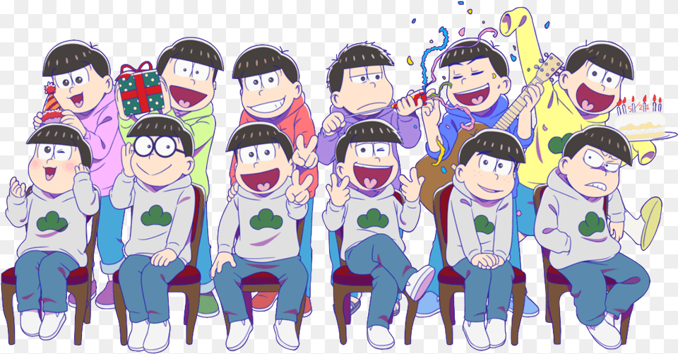 Mr Osomatsu, Book, Publication, Comics, Baby Free Png