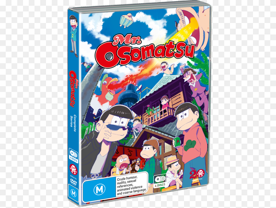 Mr Osomatsu Dvd, Book, Comics, Publication, Baby Png Image