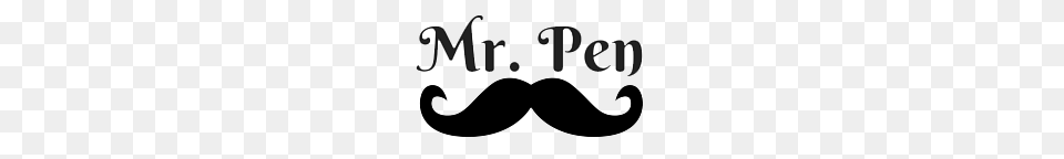 Mr Pen Logo, Face, Head, Mustache, Person Free Png