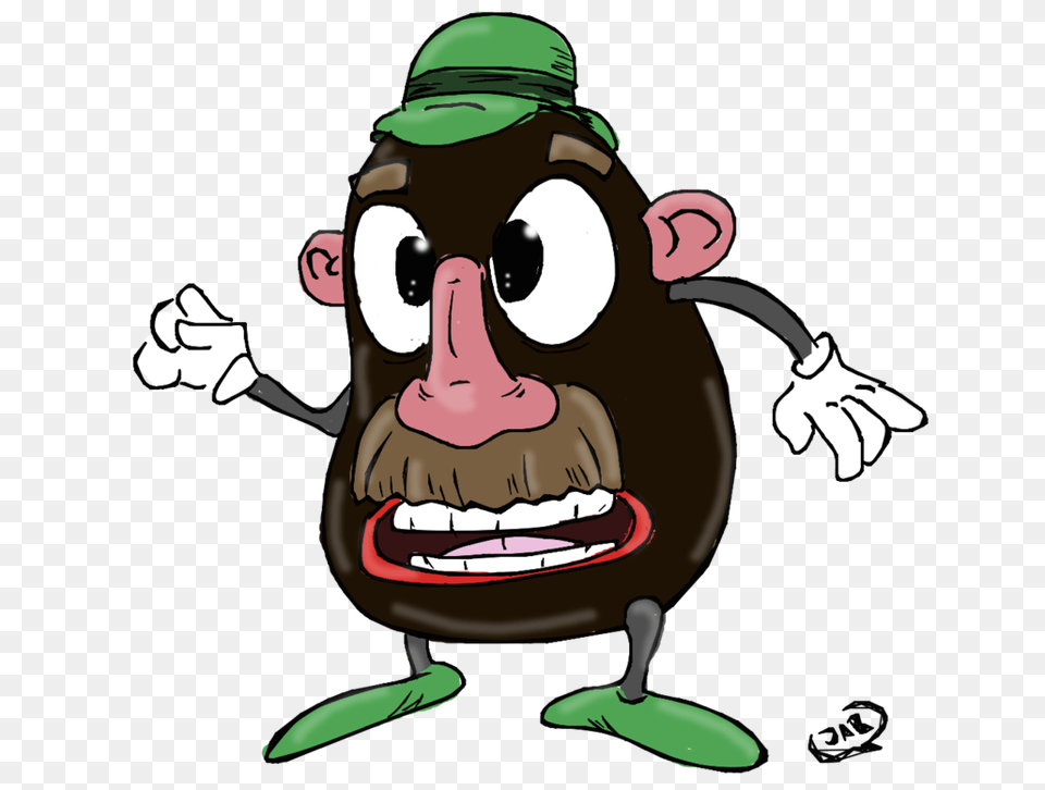Mr Potato, Baby, Person, Head, Cartoon Png Image