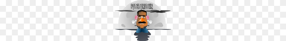 Mr Potato Head Frankenstein Potatonstein Moon, Face, Person, Baby, Mustache Free Transparent Png