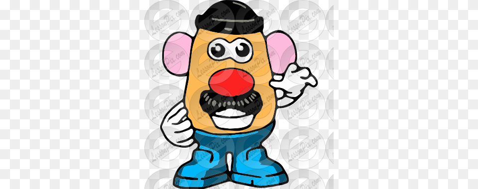Mr Potato Head Picture For Classroom Therapy Use, Performer, Person, Clown, Dynamite Free Png