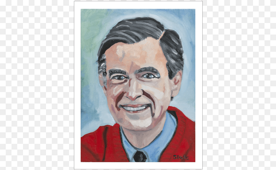 Mr Rogers Fred Rogers, Adult, Photography, Person, Painting Free Png