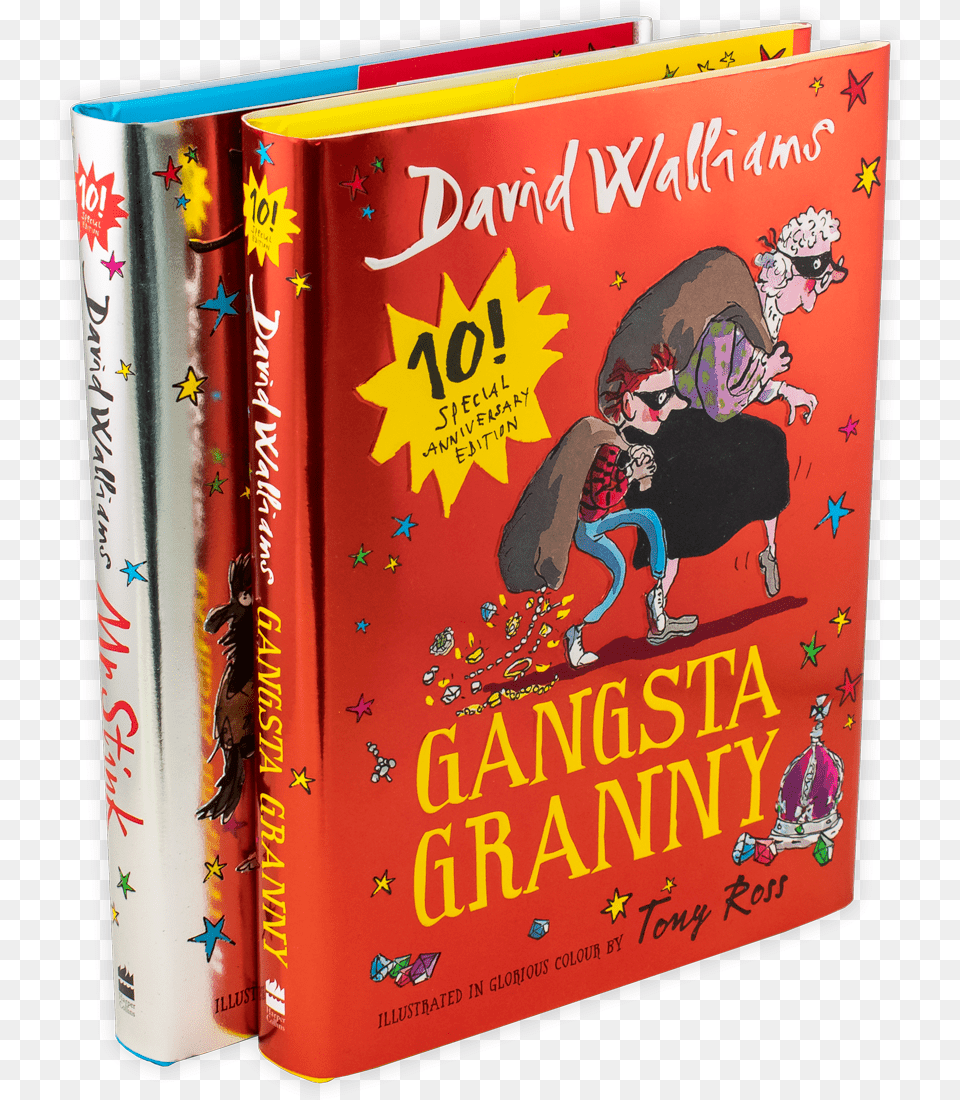 Mr Stink And Gangsta Granny Limited Edition Of David Gangsta Granny By David Walliams, Book, Publication, Baby, Person Free Png Download