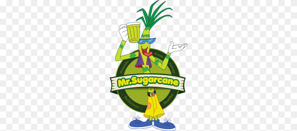 Mr Sugarcane Juice Uae Delicious Energy Healthy Fresh, Clothing, Coat, Cartoon Free Png Download