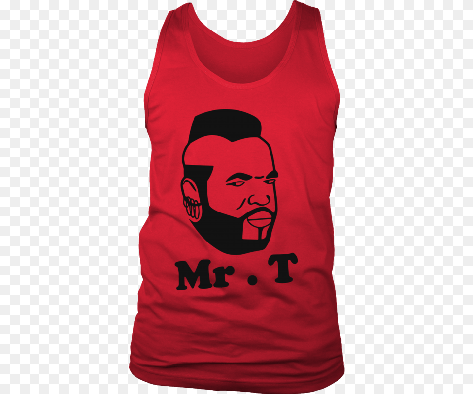 Mr T Birthday Boy Kings Are Born In September Go T Shirt, Clothing, Tank Top, Adult, Male Png Image