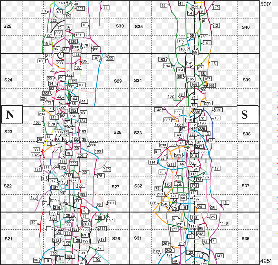 Mrg Distress Map After Passes On North Side Diagram, Cad Diagram Png Image