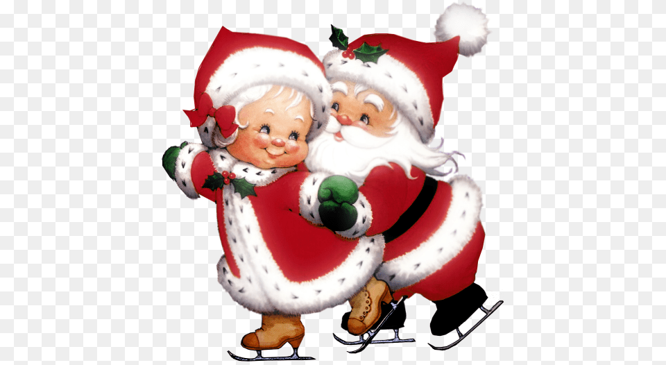 Mrs Claus And Santa Clipart Clip Art Images, Elf, Baby, Person, Clothing Png Image