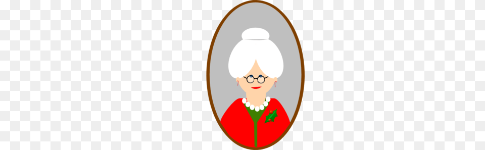 Mrs Claus Clip Art, Face, Portrait, Head, Photography Png