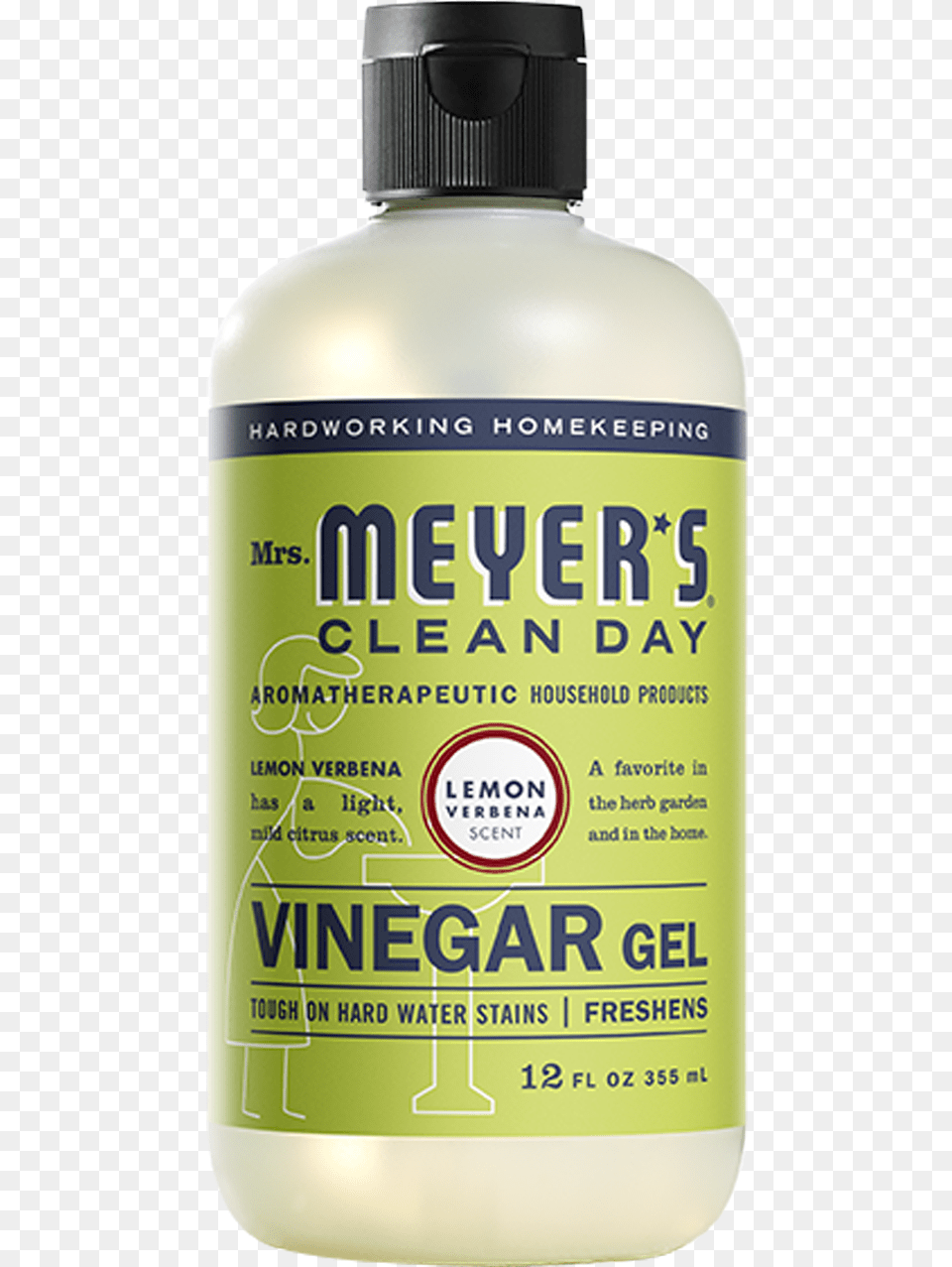 Mrs Meyers Lemon Verbena Vinegar Gel No Rinse Cleaner Bottle, Shaker, Astragalus, Flower, Plant Png
