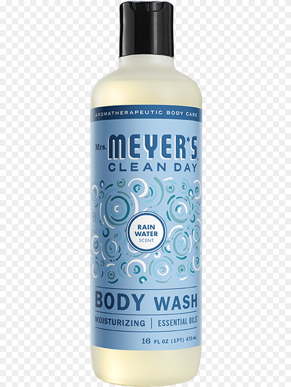 Mrs Meyers Rain Water Body Wash Mrs Meyers, Bottle, Lotion, Shaker Png Image